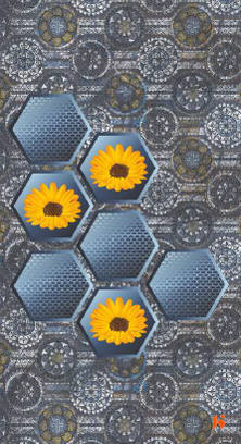 Virgo Croma Plus 0.8 laminates - DG 2206 - Flower Mesh