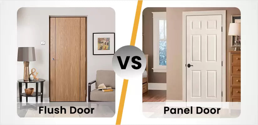Flush vs Panel Door Comparison for Bengaluru Homes