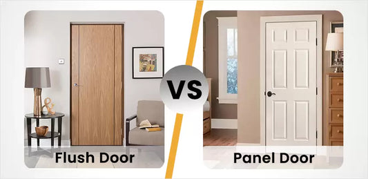 Flush vs Panel Door Comparison for Bengaluru Homes