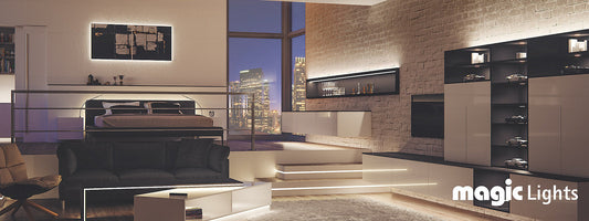 Hettich Linear Lights in Modern Interior Setup