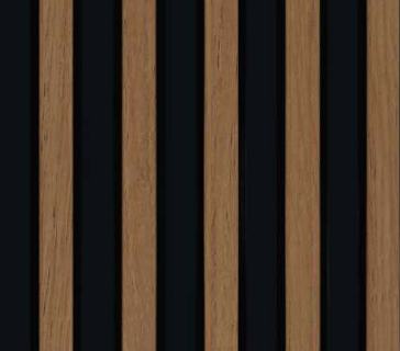 Shree 12mm Charcoal Louvers 8ft x 4.75inch - SLR- 102