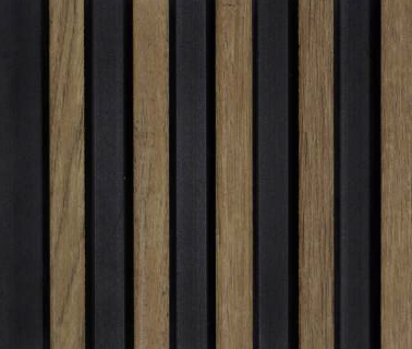 Shree 12mm Charcoal Louvers 8ft x 4.75inch - SLR- 106