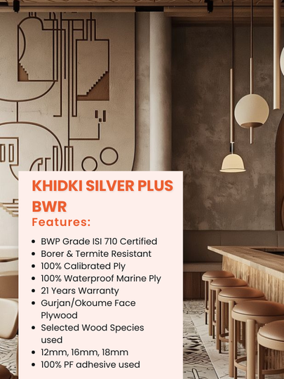 KHIDKI Silver Plus Calibrated BWR Plywood