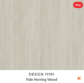 Merino Laminate - 11101 - Pale Herring Wood - 1mm 8ft x 4ft