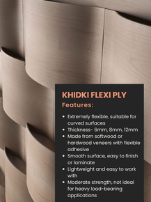 KHIDKI Flexi Plywood (Imported) - 8ft x 4ft