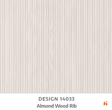 Merino Laminate - 14033 - Almond Wood Rib  - 1mm 8ft x 4ft