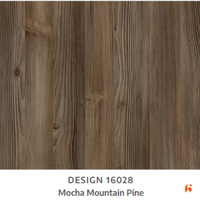 Merino Laminate - 16028 - Mocha Mountain Pine - 1mm 8ft x 4ft