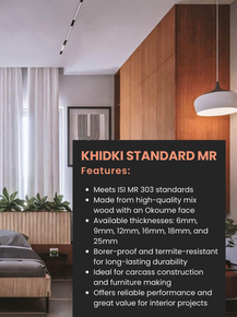 KHIDKI Standard MR Plywood