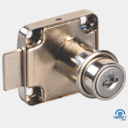 Ebco Square Lock With Metal Key - 22mm (E-SQL1-22-M)