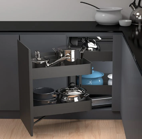 Hettich Magic Corner - 608mm x 455mm x 584mm