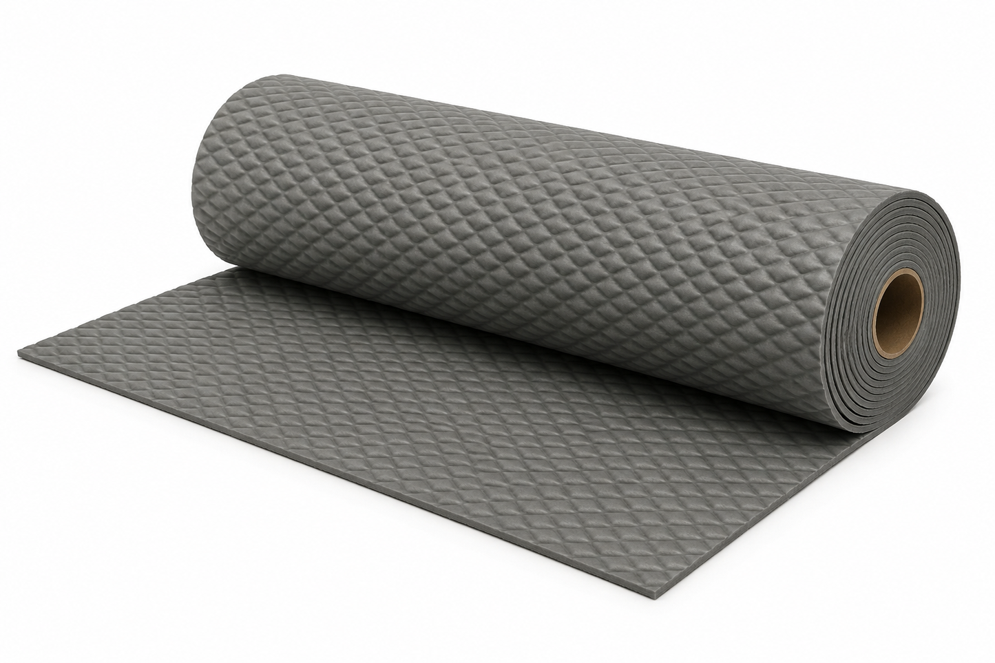 Hettich Anti Slip Mat - Hard Chequered 5 MTR - D500 Anthracite