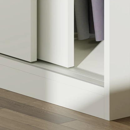 Kyzen 2 Door Sliding Channel 8 feet + Kit Soft Close - Full Set