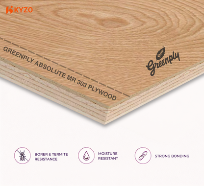 Greenply Absolute MR 303 Plywood 16mm 8ftx4ft