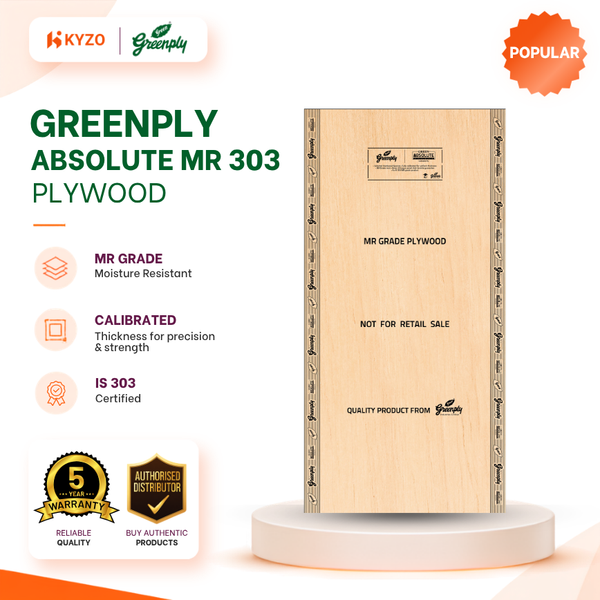 Greenply Absolute MR 303 Plywood 16mm 8ftx4ft