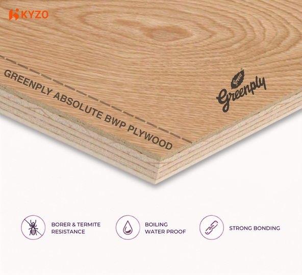 Greenply Absolute BWP Plywood 16mm 8ftx4ft