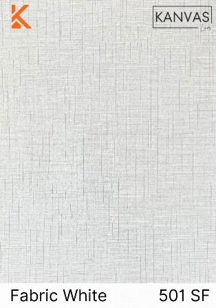 Kanvas Liner Laminate - Fabric White 501 SF 8ftx4ft