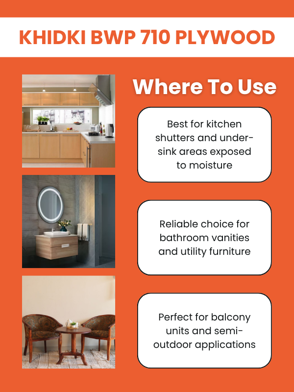 KHIDKI Gold Plus Calibrated BWP 710 Plywood