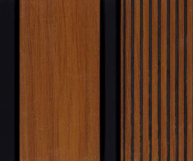Shree 12mm Charcoal Louvers 8ft x 4.75inch - SLR- 203