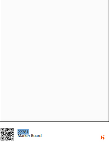 Merino Laminate - 22281 - Marker Board - 1mm 8ft x 4ft