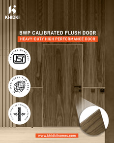 KHIDKI Gold - Fresh Pine BWP Calibrated - Flush Door