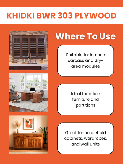 KHIDKI Silver Plus Calibrated BWR Plywood