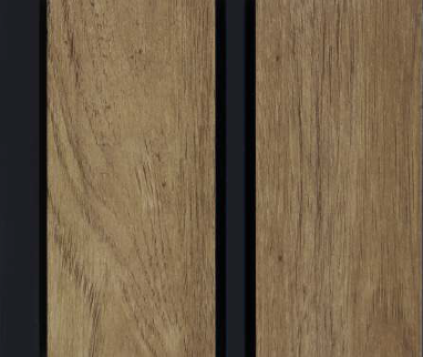 Shree 12mm Charcoal Louvers 8ft x 4.75inch - SLR- 306