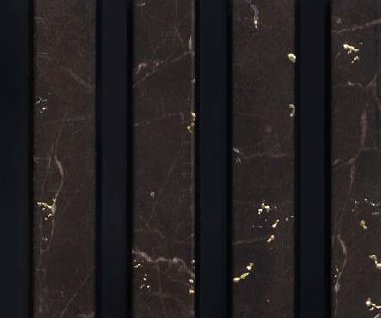 Shree 12mm Charcoal Louvers 8ft x 4.75inch - SLR- 402