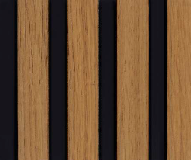 Shree 12mm Charcoal Louvers 8ft x 4.75inch - SLR- 403