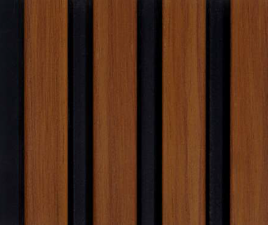 Shree 12mm Charcoal Louvers 8ft x 4.75inch - SLR- 404