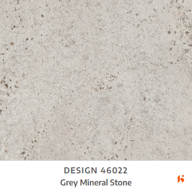 Merino Laminate - 46022 - Grey Mineral Stone - 1mm 8ft x 4ft