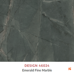 Merino Laminate - 46024 - Emerald Fine Marble - 1mm 8ft x 4ft