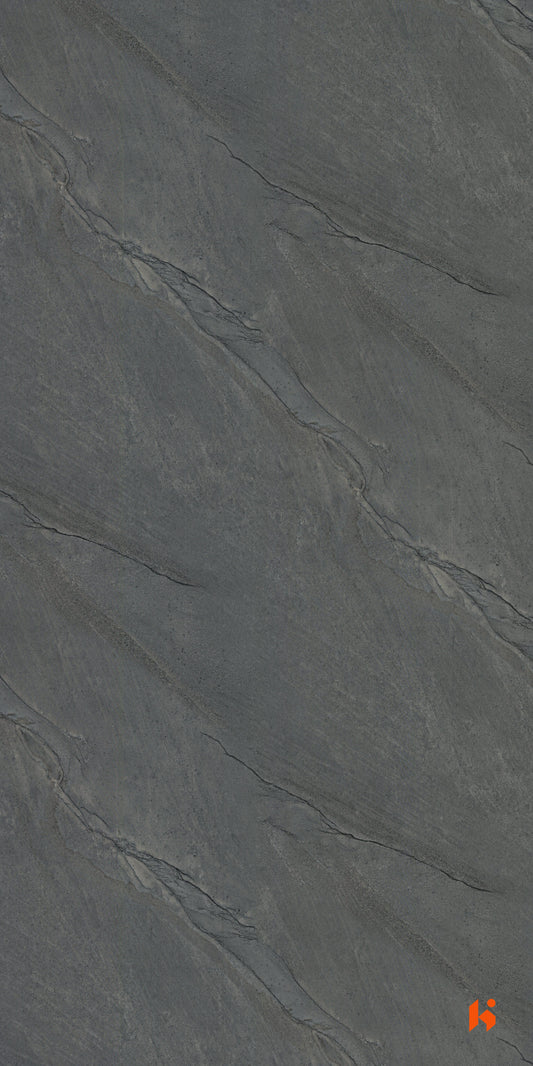Saket Laminates - 590 - Grey Katni Marble