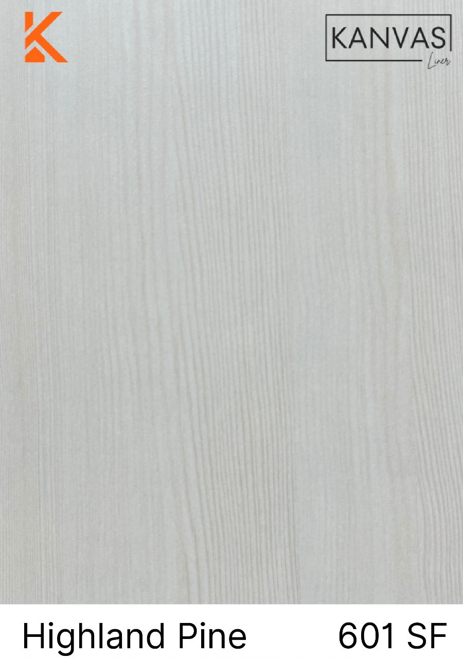 Kanvas Liner Laminate - Highland Pine 601 SF 8ftx4ft 0.72mm