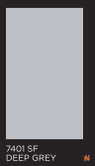 Virgo ABCO 0.8mm Laminates - 7401 - Deep Grey