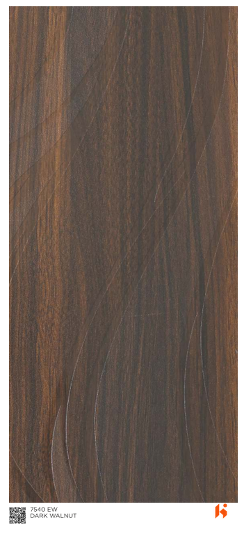 Virgo ABCO 0.8mm Laminates - 7540 - Dark Walnut