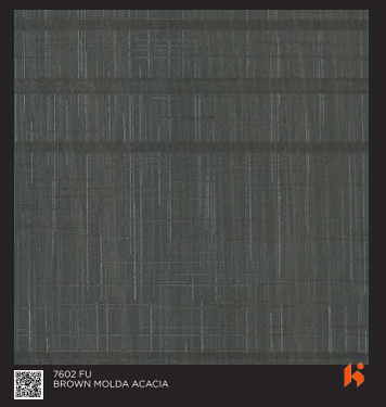 Virgo ABCO 0.8mm Laminates - 7602 - Brown Molda Acacia