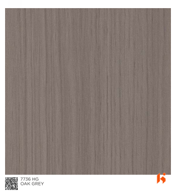 Virgo ABCO 0.8mm Laminates - 7736 - Oak Grey