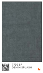 Virgo ABCO 0.8mm Laminates - 7799 - Denim Splash