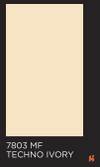 Virgo ABCO 0.8mm Laminates - 7803 - Techno Ivory