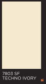Virgo ABCO 0.8mm Laminates - 7803 - Techno Ivory