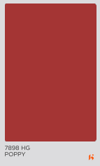 Virgo ABCO 0.8mm Laminates - 7898 - Poppy
