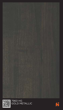 Virgo ABCO 0.8mm Laminates - 7960 - Gold Metallic