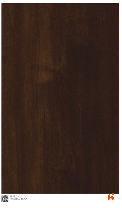 Virgo ABCO 0.8mm Laminates - 7979 - Madras Teak