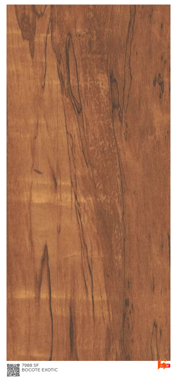 Virgo ABCO 0.8mm Laminates - 7988 - Bocote Exotic