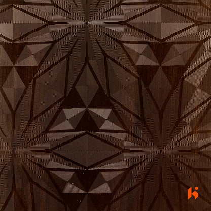 Saket 0.8mm Laminates - 831 - Cadiz Walnut Dark