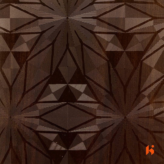 Saket 0.8mm Laminates - 831 - Cadiz Walnut Dark