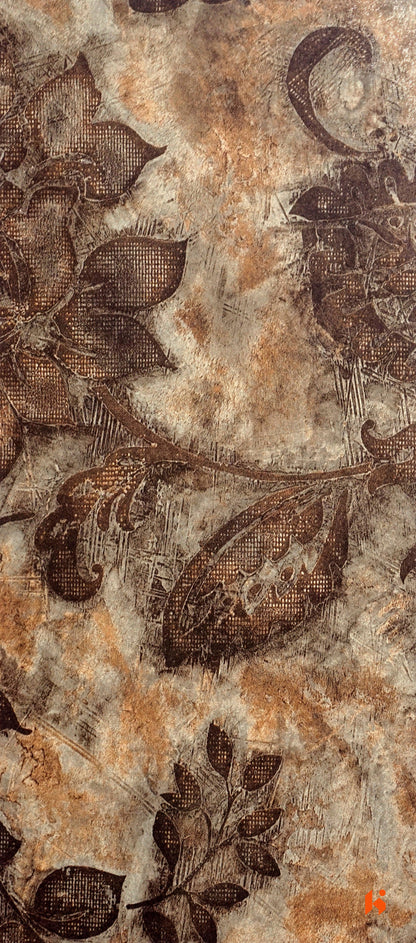 Saket 0.8mm Laminates - 834 - Flower Art Dark