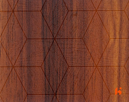 Saket 0.8mm Laminates - 892 - Brown chestnut