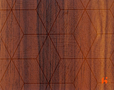 Saket 0.8mm Laminates - 892 - Brown chestnut