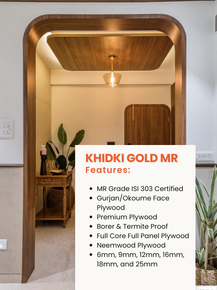 KHIDKI Gold MR Plywood